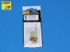 Aber 16101 Smoke Discharges for rear five grenade racks (1:16)